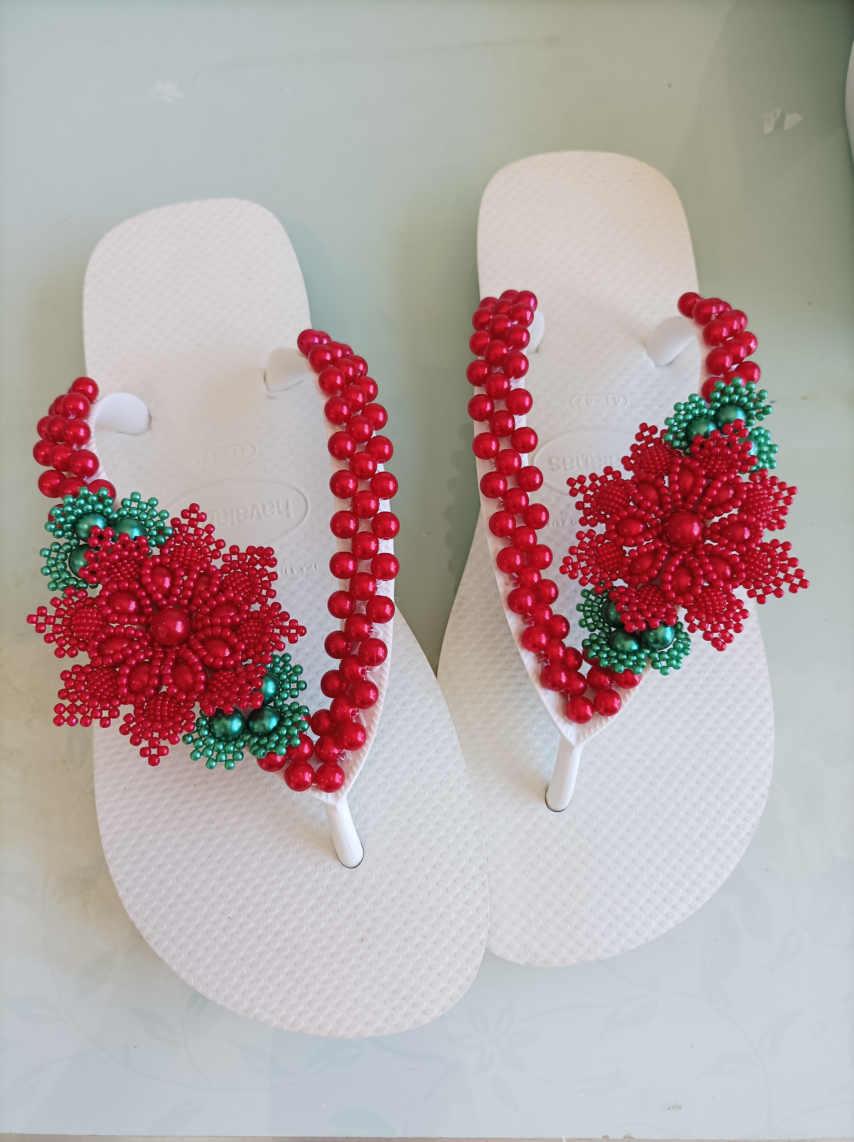 Chinelo havaianas customizado