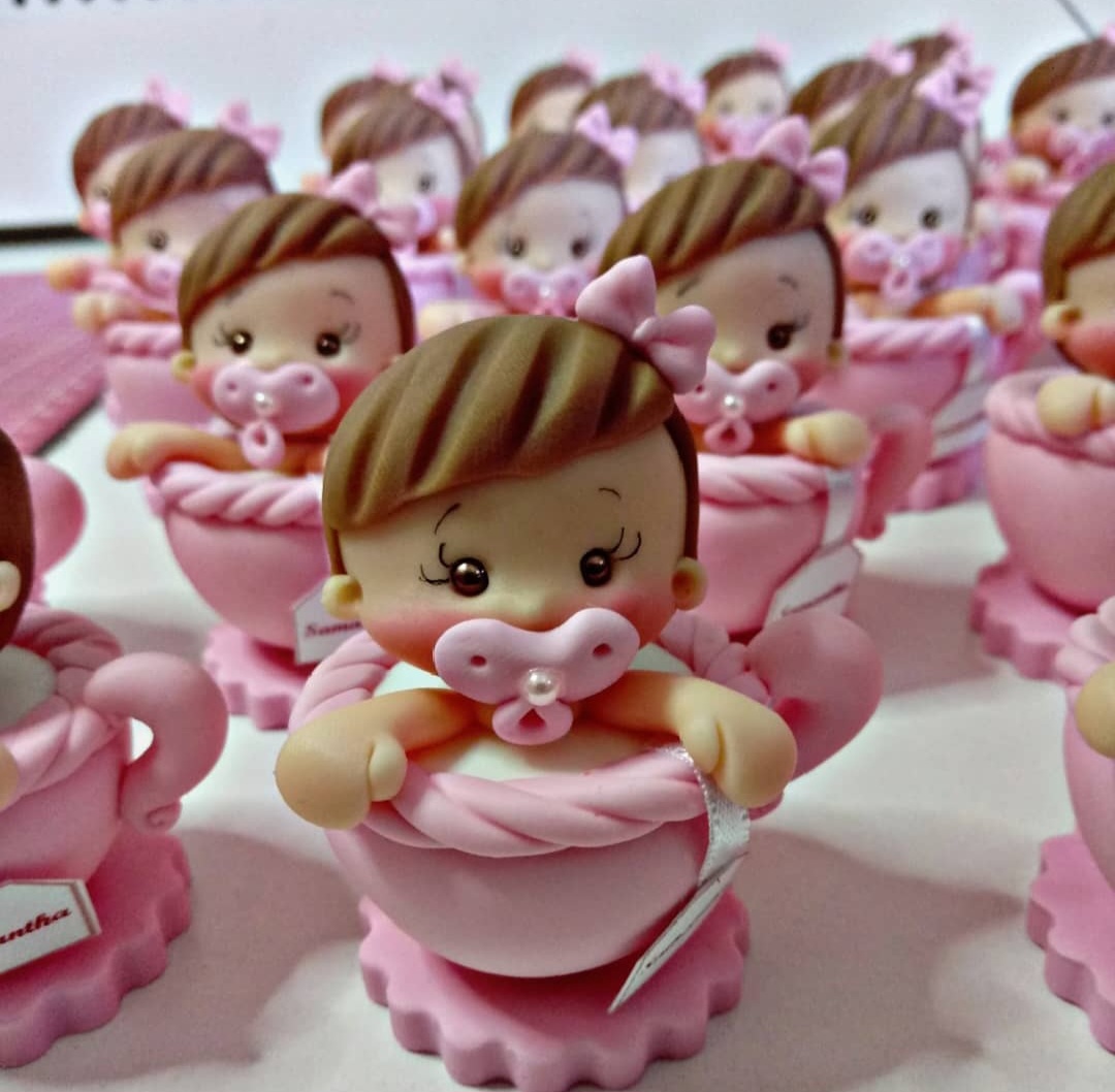 Lembrancinha chá de bebê menina