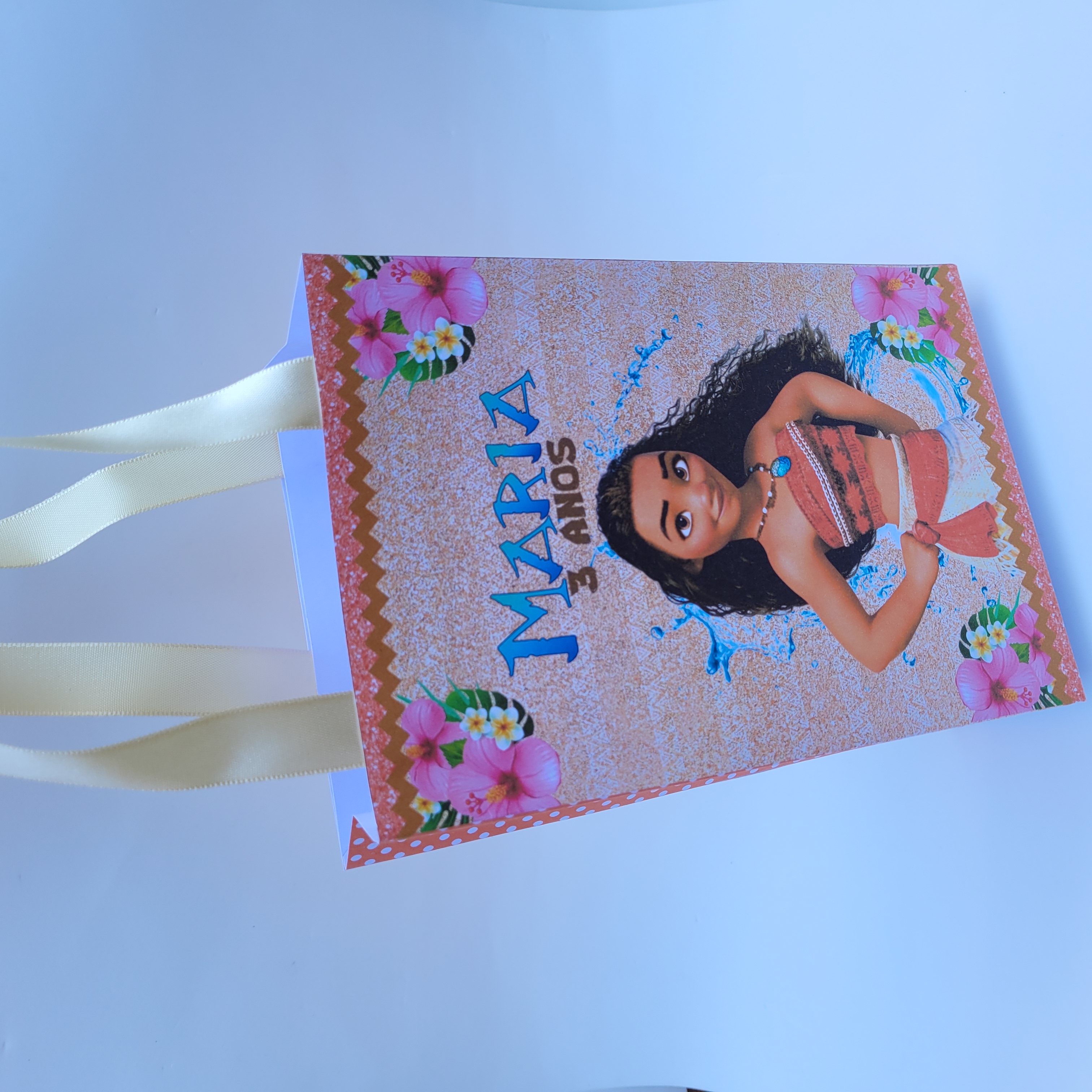 Sacolinha Personalizada com Alça de Cetim (C12xL5xA18)