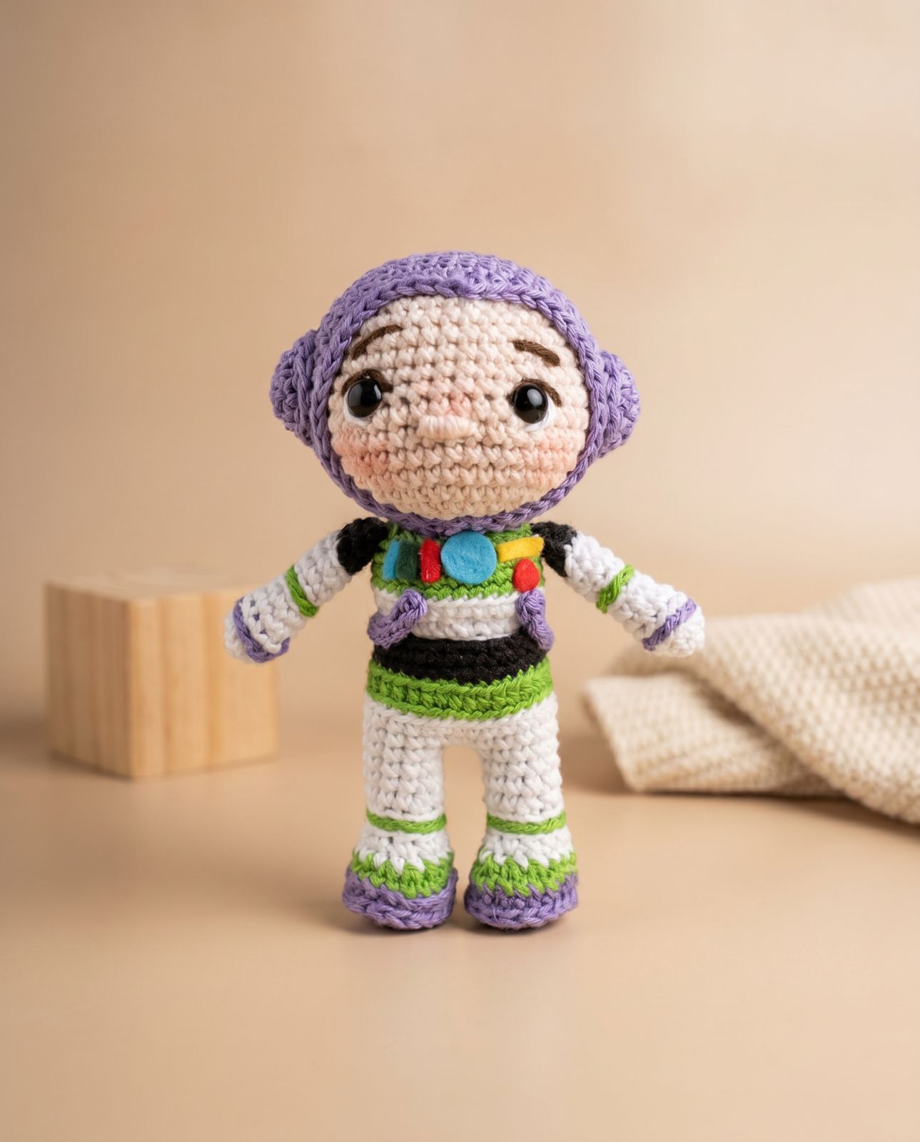 Amigurumi Buzz Lightyear Coleção Toy Story - amigurumi colecionável