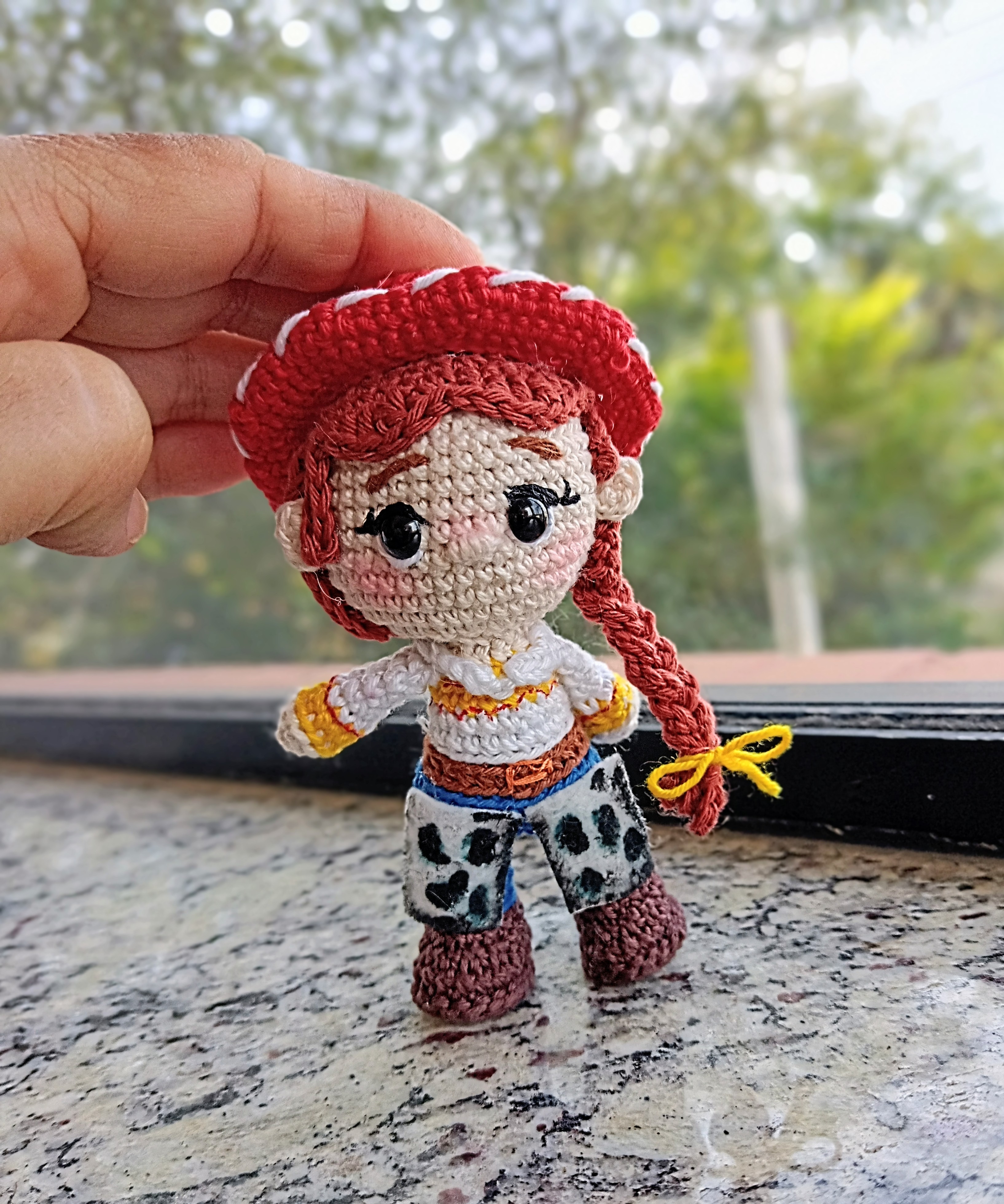 Jessie Coleção Toy Story em Amigurumi