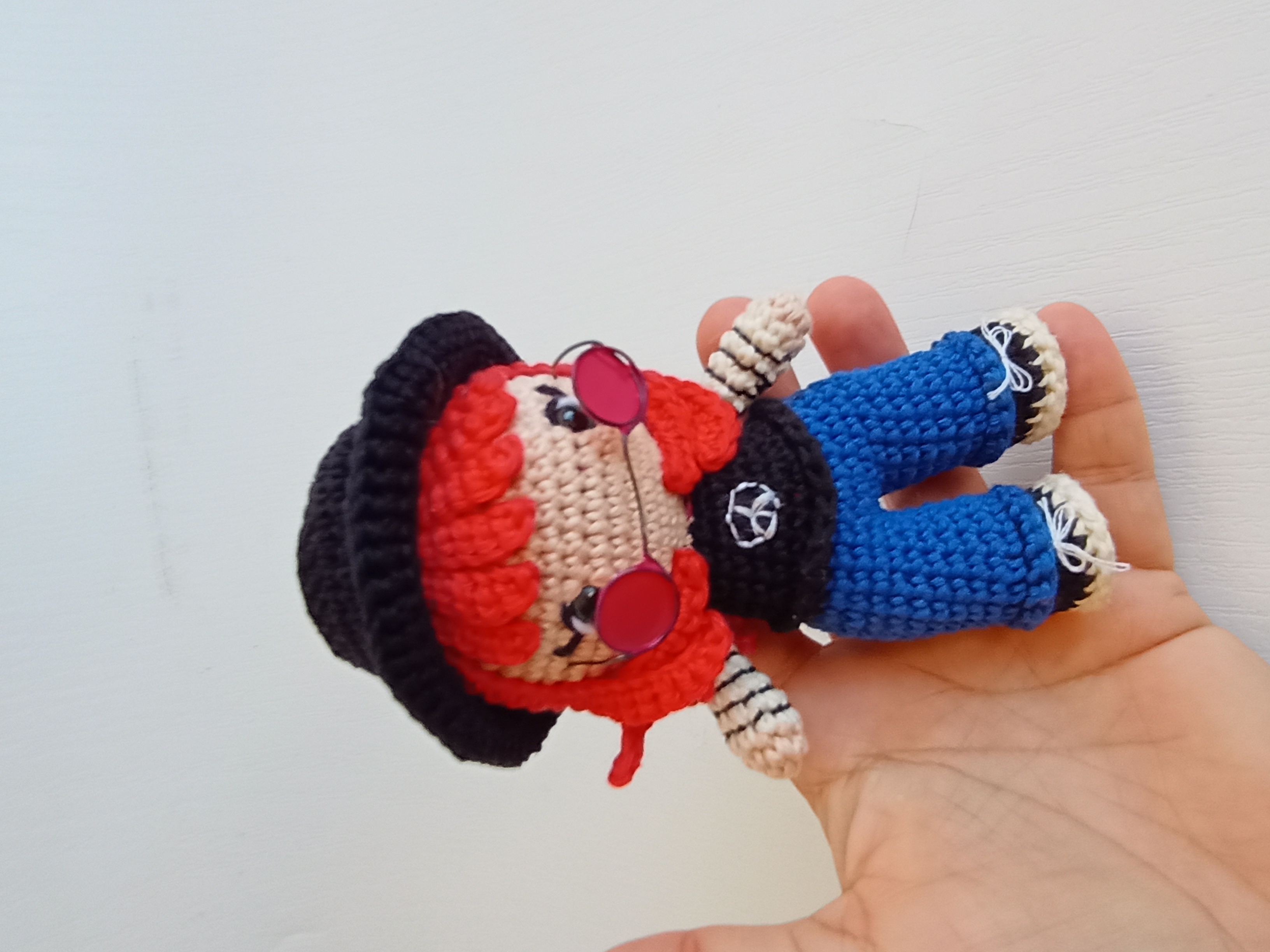 Boneca Fanart Rita Lee Amigurumi Colecionável