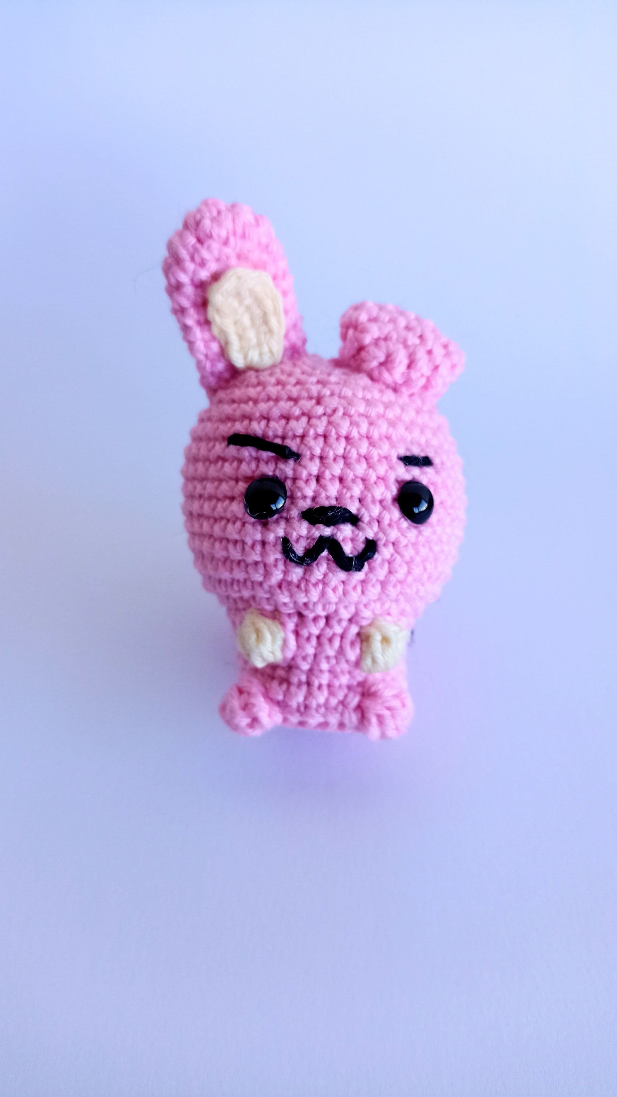 Mascote BTS em Amigurumi para colecionar