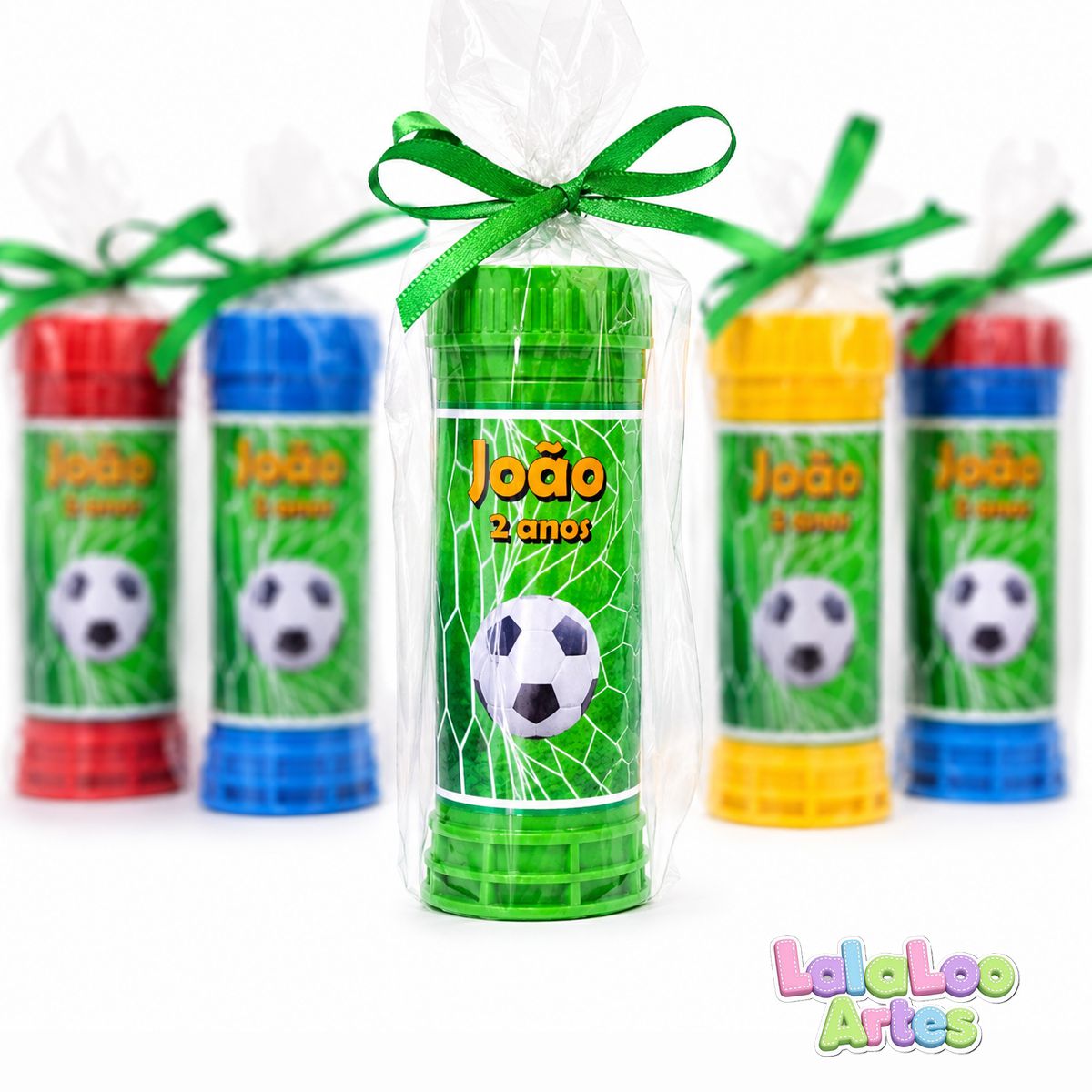 Bolha de Sabão Personalizada Futebol
