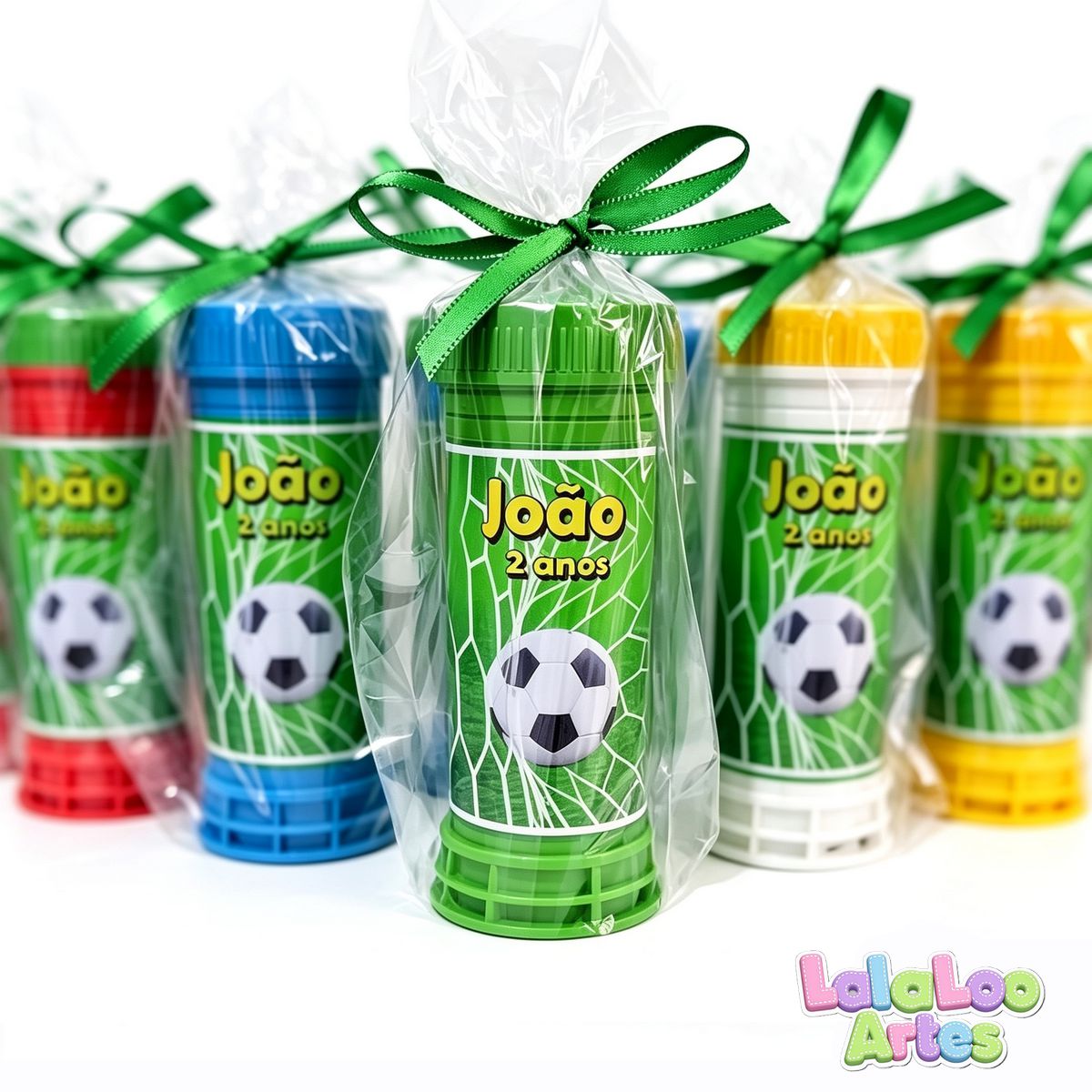Bolha de Sabão Personalizada Futebol