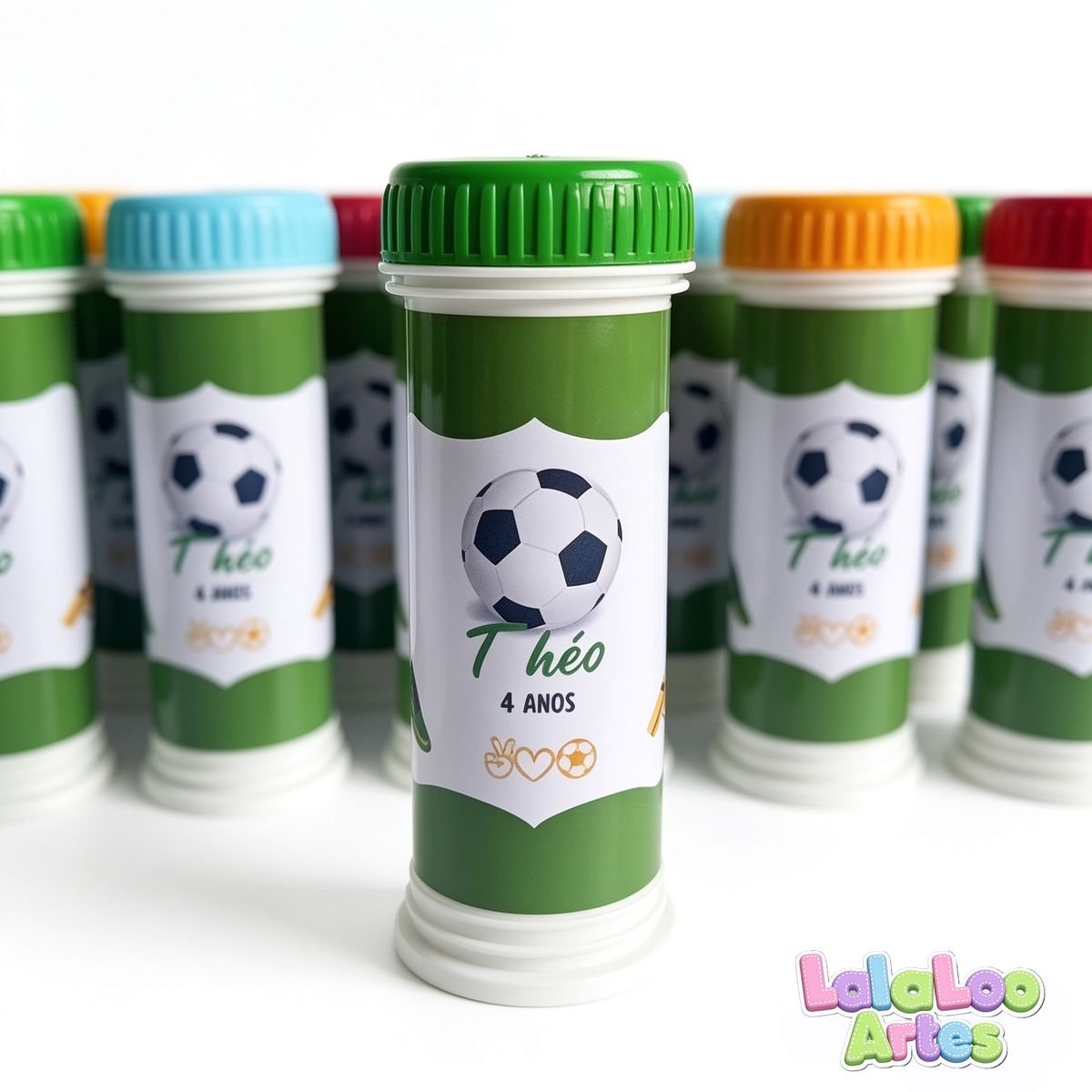 Bolha de Sabão Personalizada Futebol
