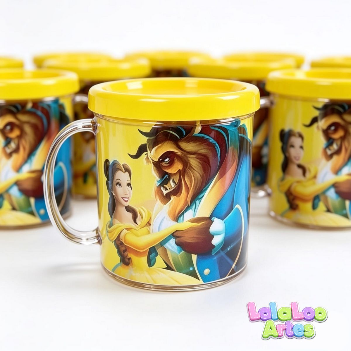 Caneca A Bela e a Fera Personalizada