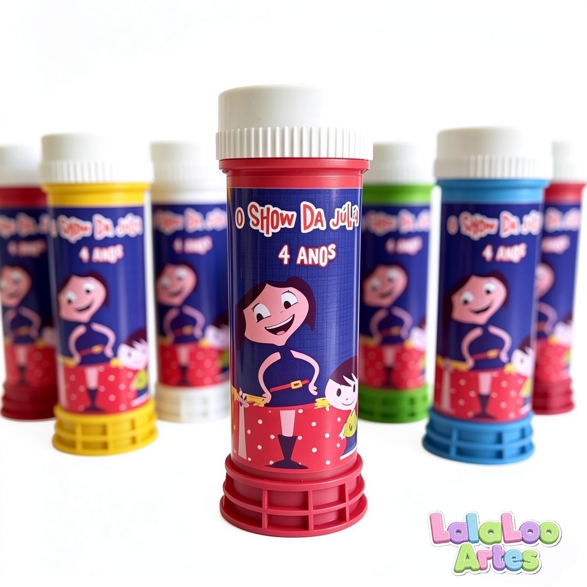 Bolha de Sabão Show da Luna Personalizada