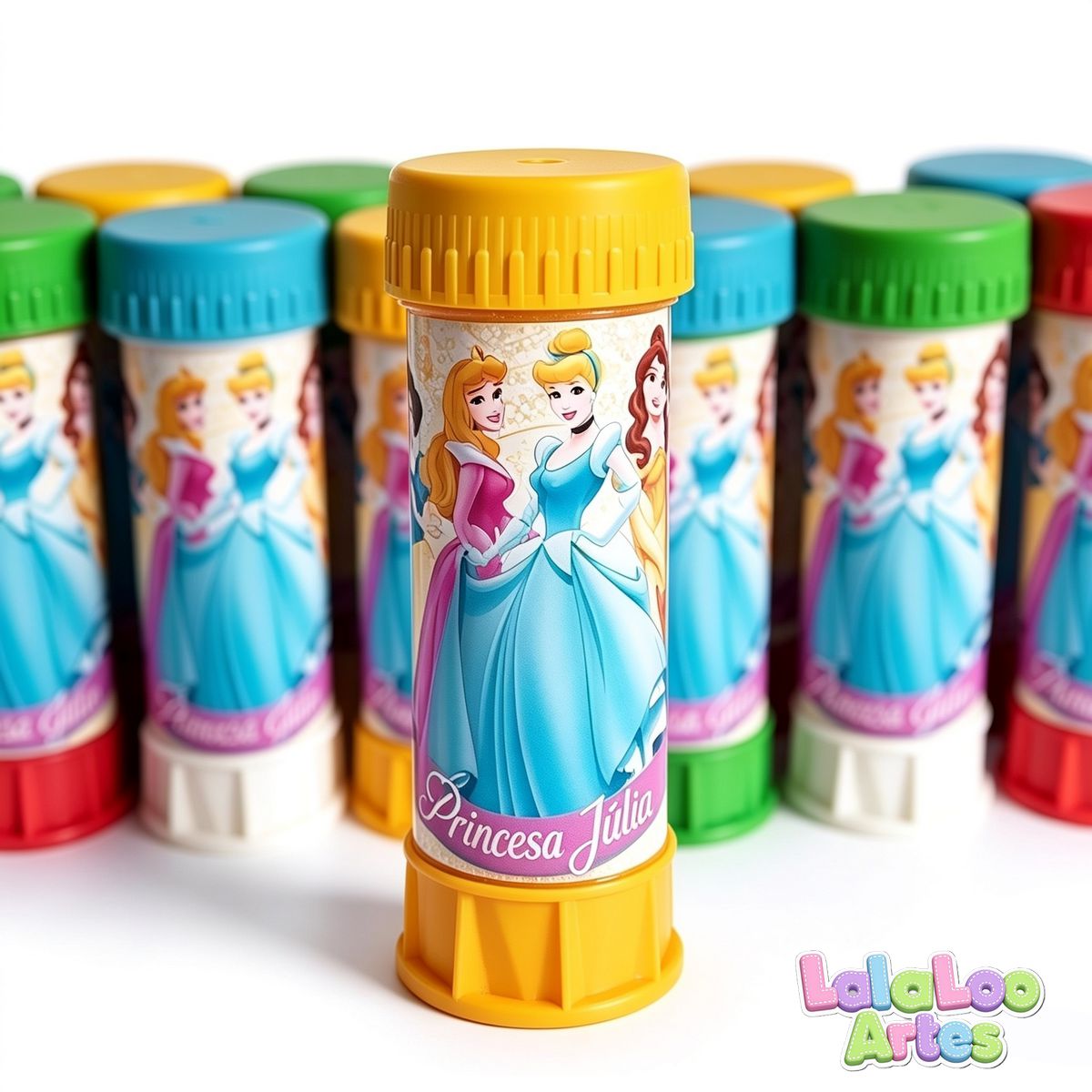 Bolha de Sabão Princesas Personalizada