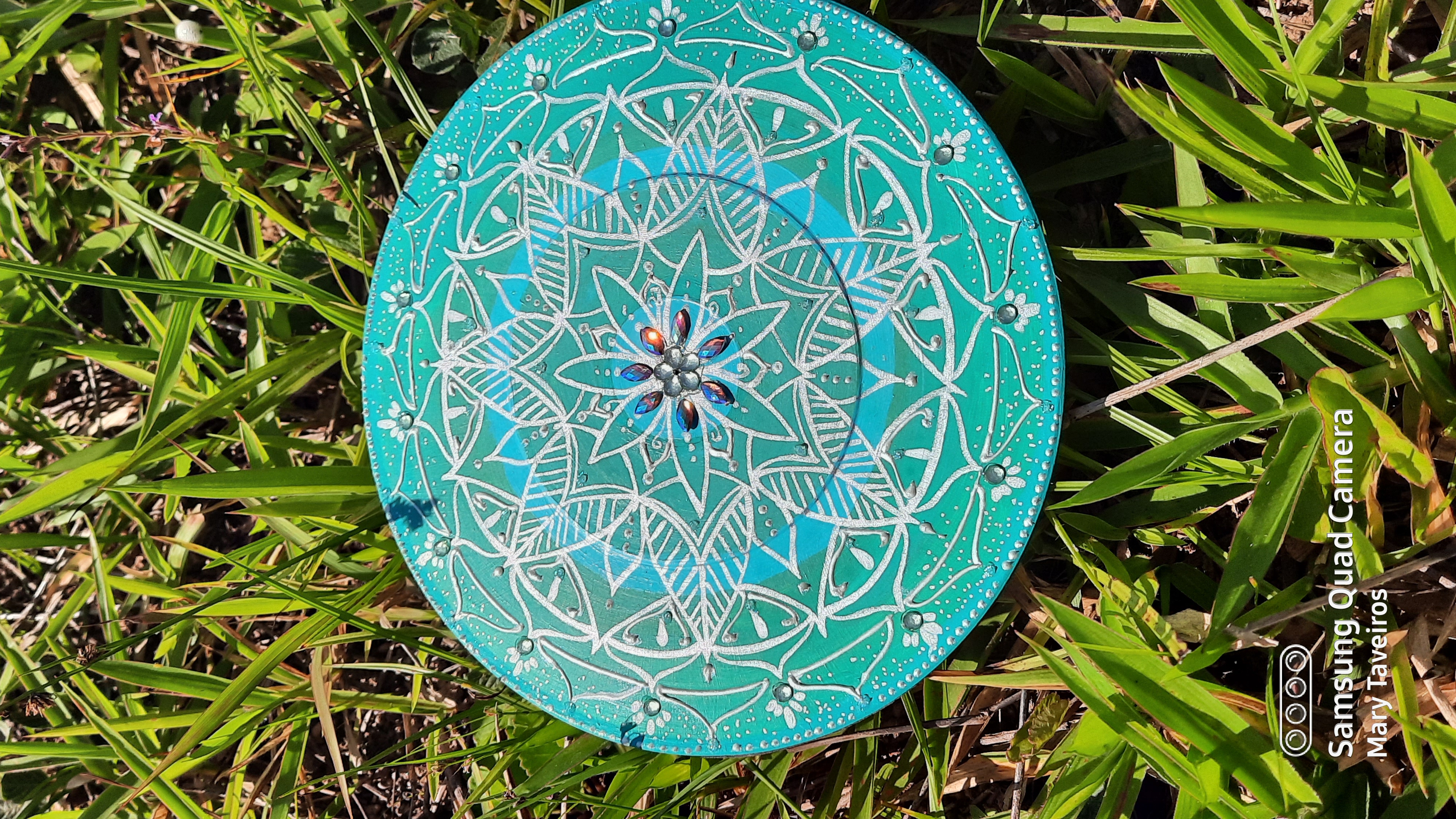 Mandala dos chakras - 4° chakra - verde
