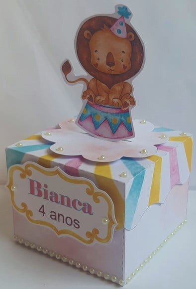 Caixa Cubo Circo
