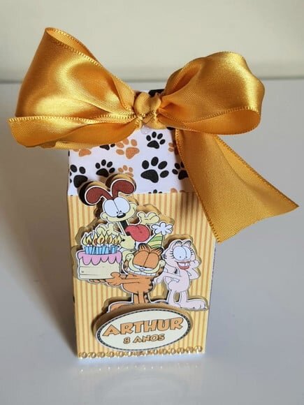 Caixa Milk Garfield