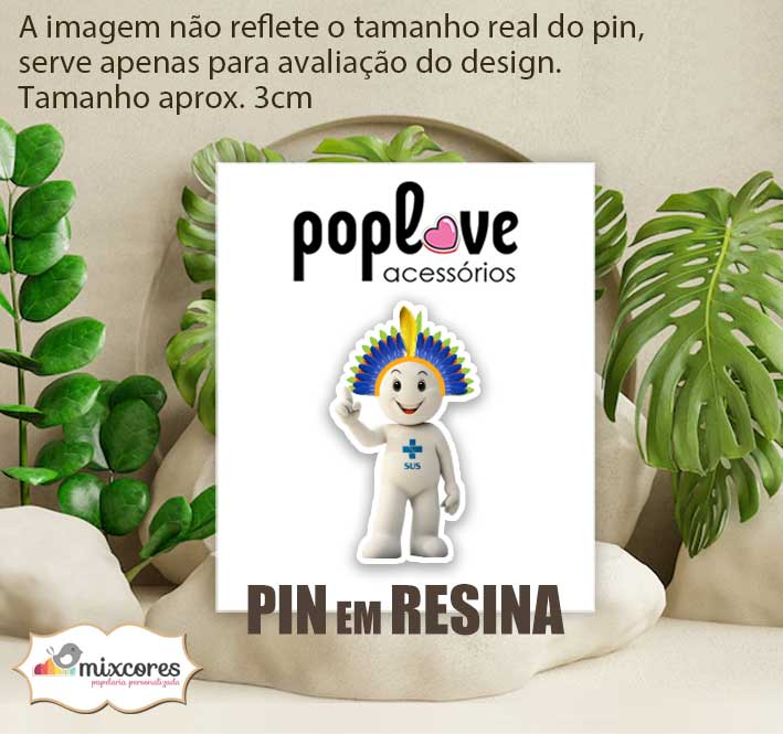 Pin - Zé Gotinha Indígena