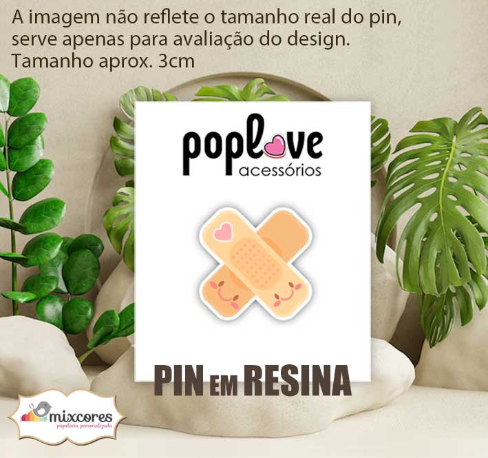 Pin - Curativo - Coleção Saúde