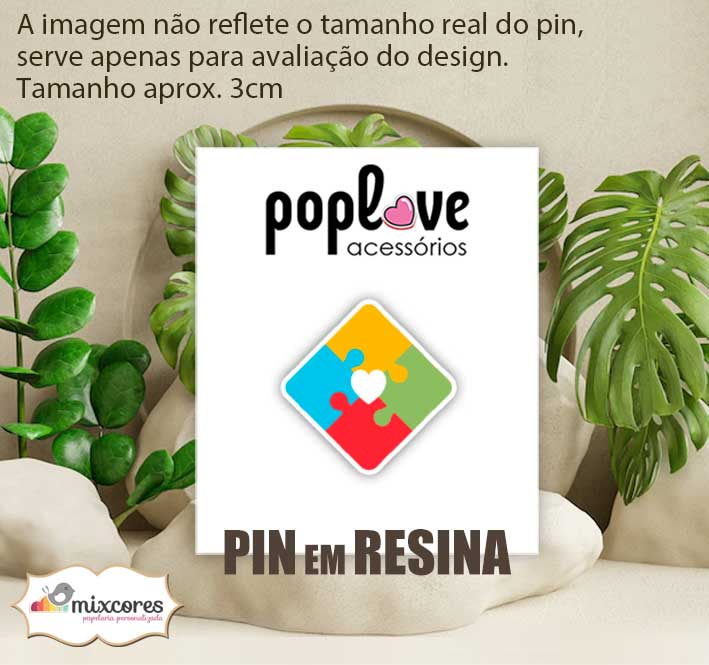 Pin Dia do Autismo