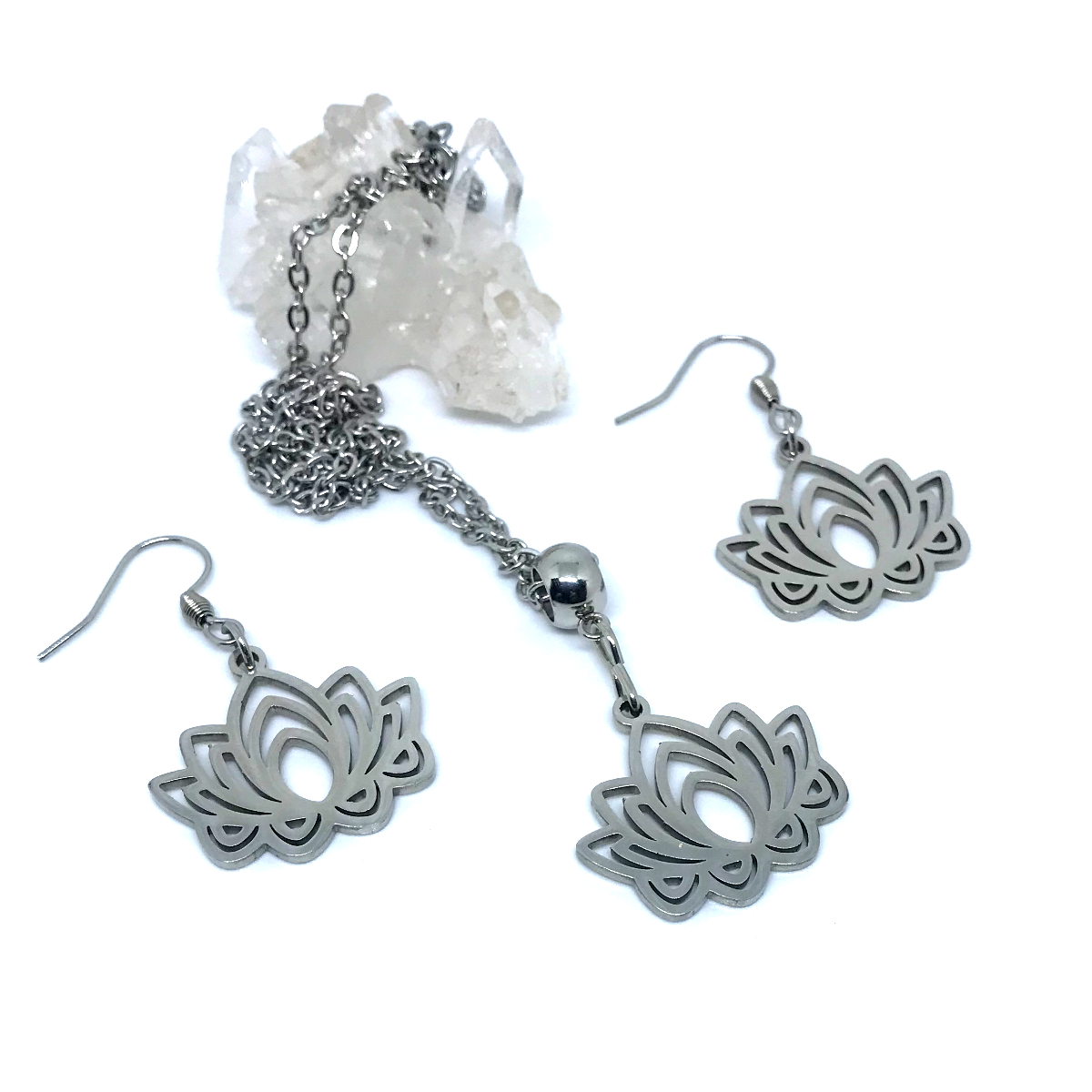 conjunto flor de lotus