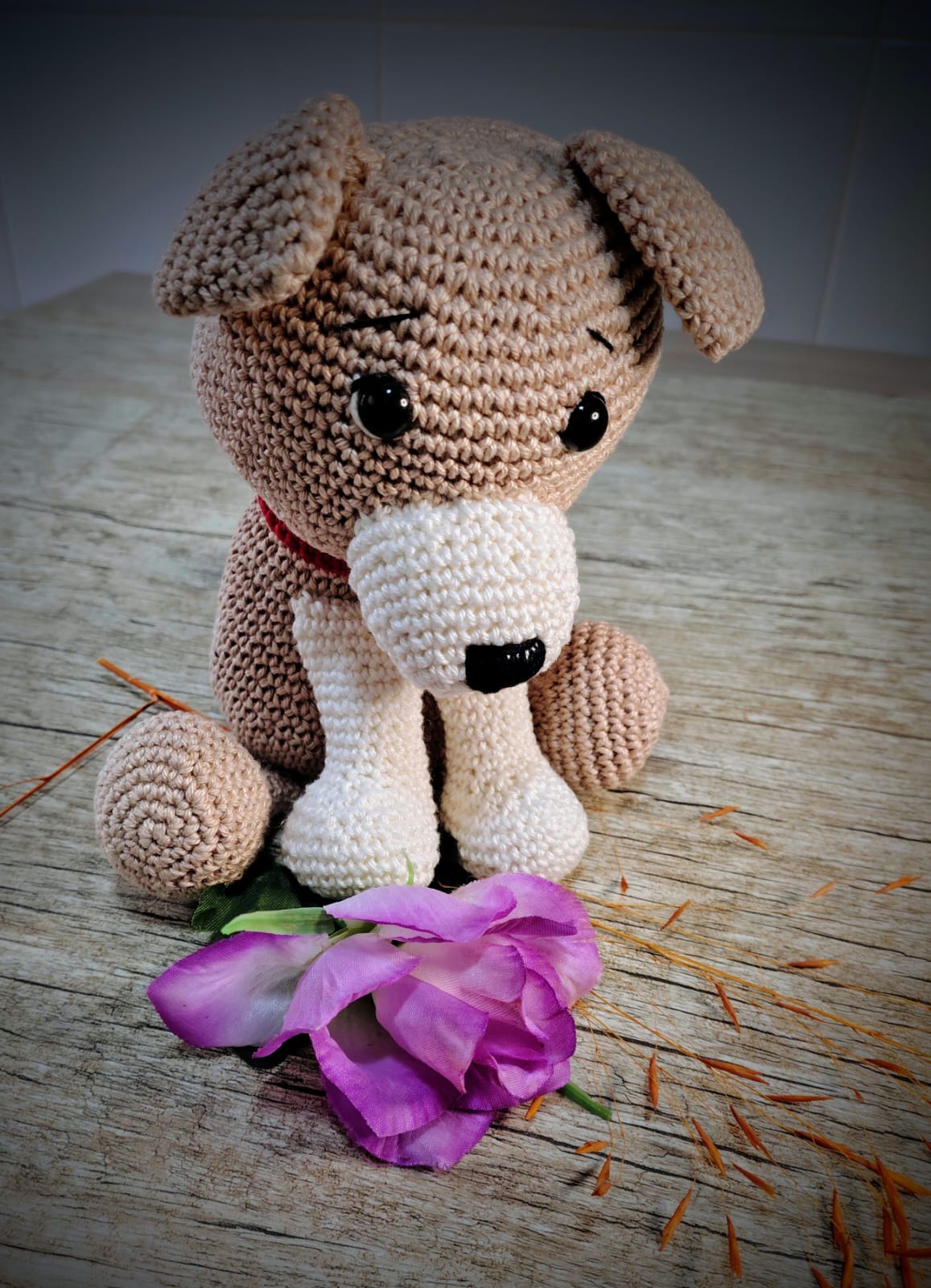 Cachorro de Amigurumi - Bidu