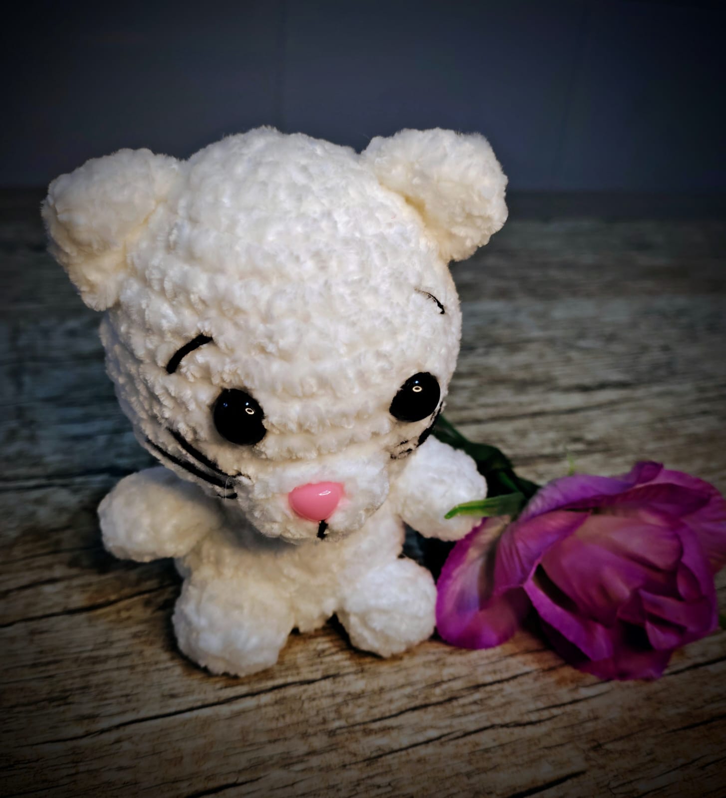Gatinha de Amigurumi Pelúcia - Susi