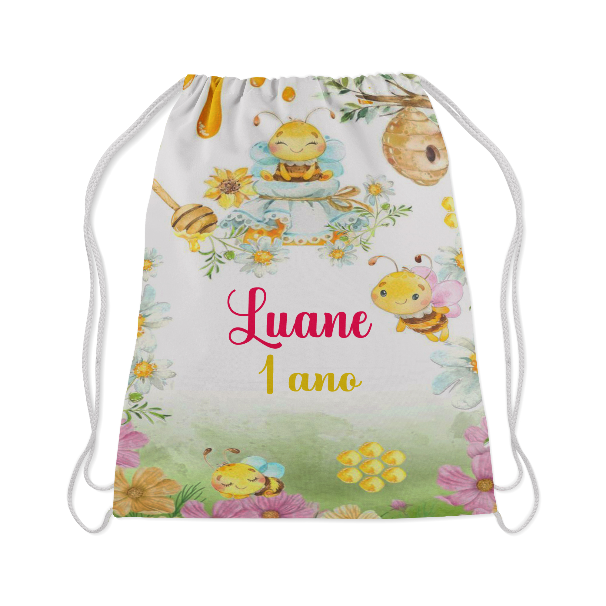 15 Mochilinha personalizada para Lembrancinhas da Abelhinha