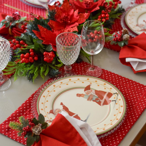 Mesa Posta de Natal 2 Lugares - foto 1