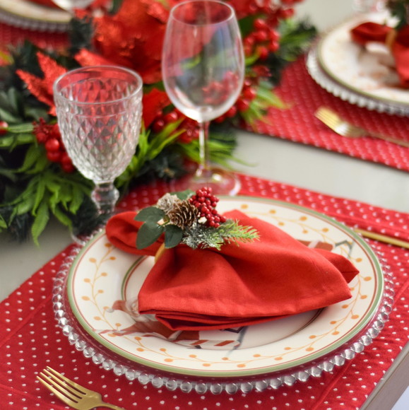 Mesa Posta de Natal 4 Lugares - foto 1