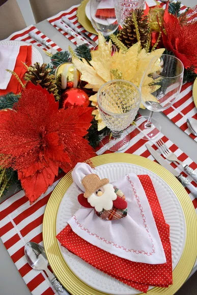 Kit 4 Lugares Papai Noel - foto 1