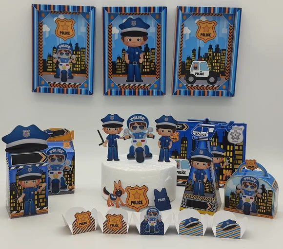 Kit Mini Festa Policia
