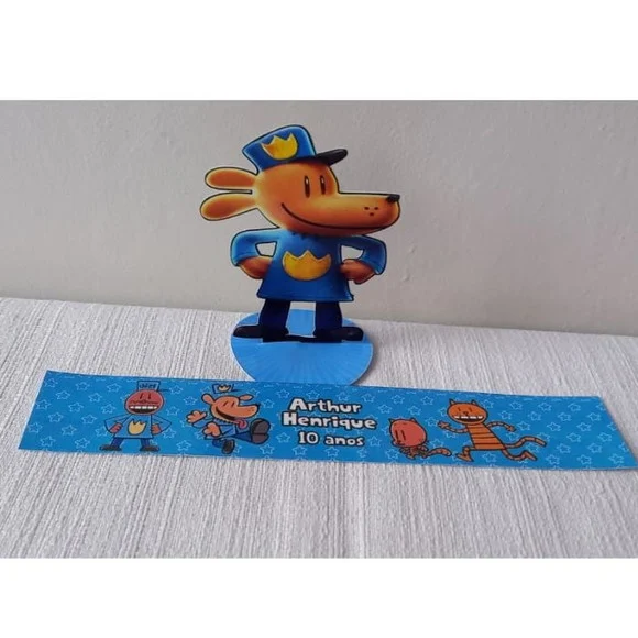 Aplique para Nutella Homem Cão
