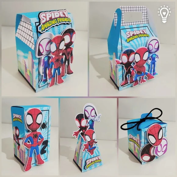 40 Personalizados Spidey e Seus Amigos