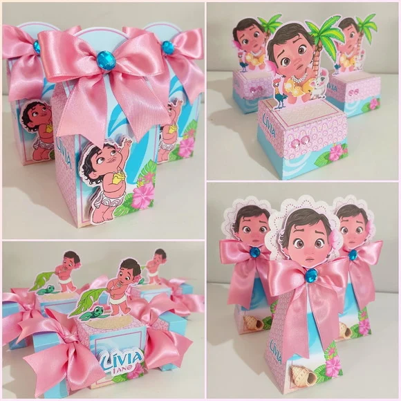 Lembrancinhas Moana Baby 40 Peças