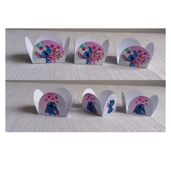 50 Forminhas para Docinhos Stitch