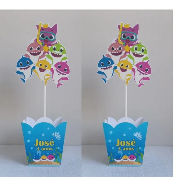 Centro de Mesa Baby Shark