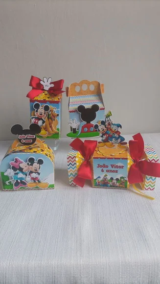 Kit Festa a Casa do Mickey 40 Peças