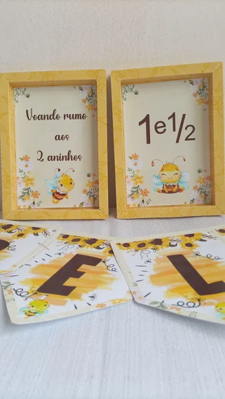 Kit Decoração Abelhinha