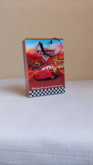 Mini Sacolinha Carros