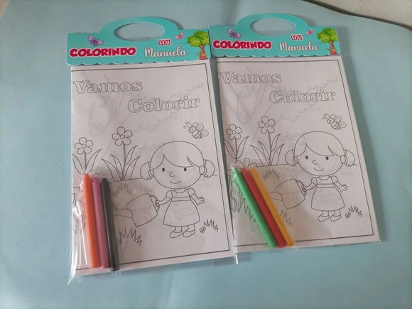 Kit Colorir Jardim Encantado Vários Temas