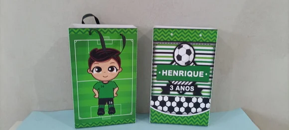 Sacolinha Personalizada Futebol