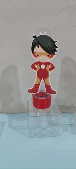 Tubetes Homem de Ferro