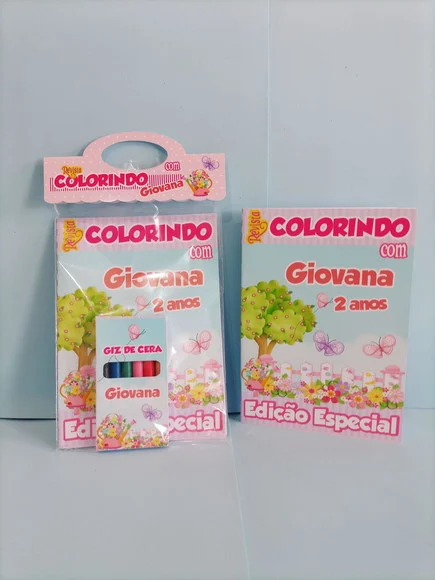 Livro para Colorir Jardim Encantado