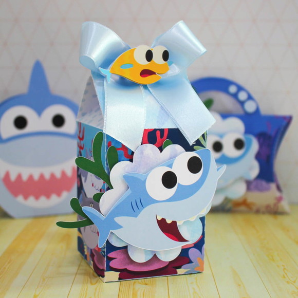 40 Lembrancinhas Baby Shark