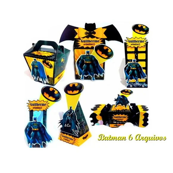 Lembrancinhas Batman 50 Unidades