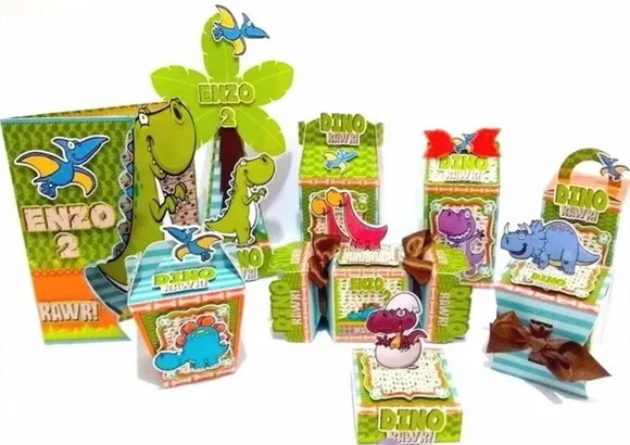 40 Lembrancinhas Dinossauros