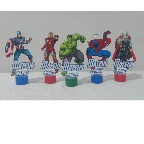Tubete Personalizado Vingadores