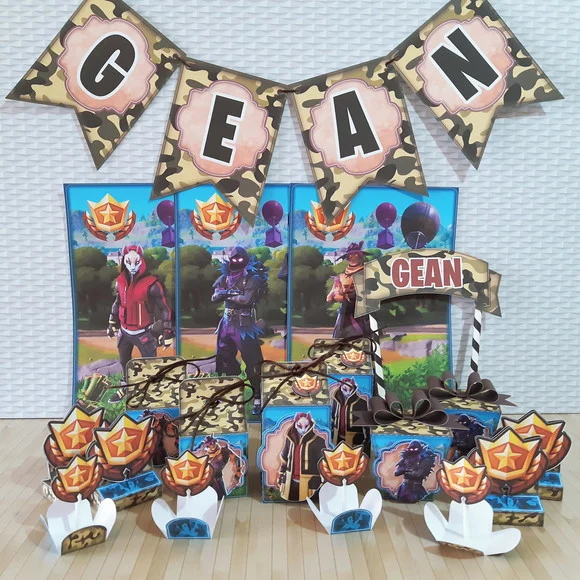 Kit Festa So Um Bolinho Fortnite