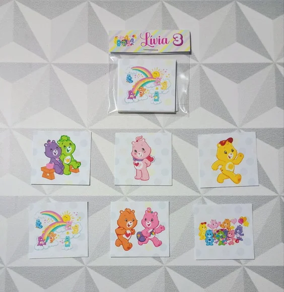Jogo da Memória Brinde Personalizado Ursinhos Carinhosos - foto 1
