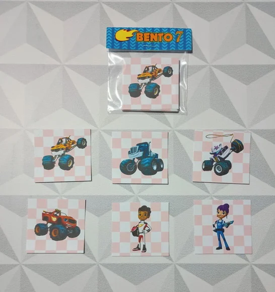 Jogo da Memória Personalizado Blaze e os Monster Machine - foto 1