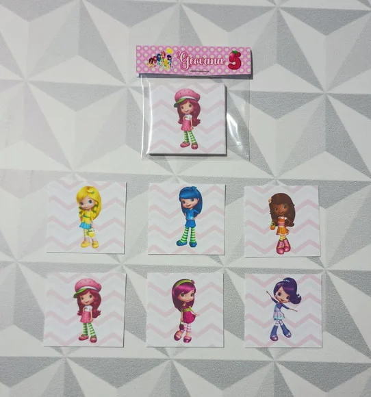 Jogo da Memória Brinde Personalizado Moranguinho - foto 1