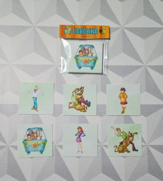 Jogo da Memória Brinde Personalizado Scooby-doo - foto 1