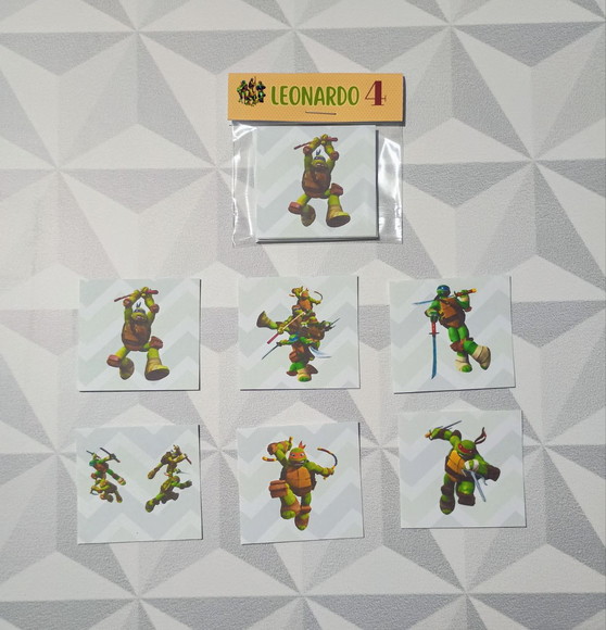 Jogo da Memória Brinde Personalizado as Tartarugas Ninja - foto 1