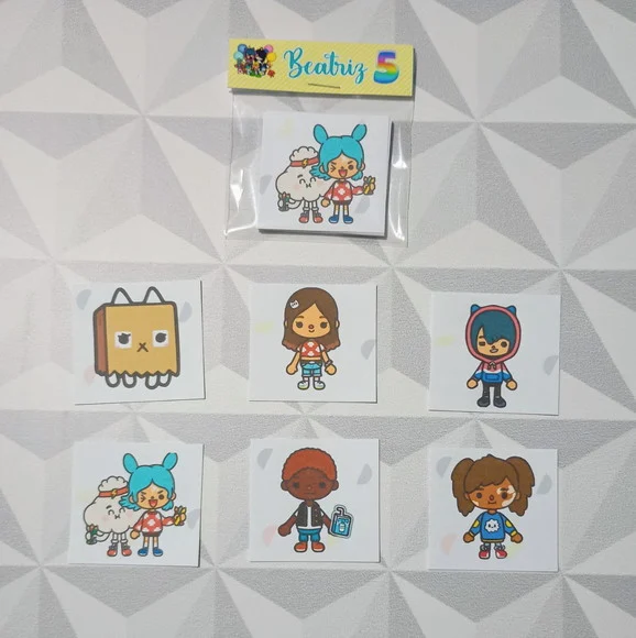 Jogo da Memória Brinde Personalizado Toca Life Word - foto 1